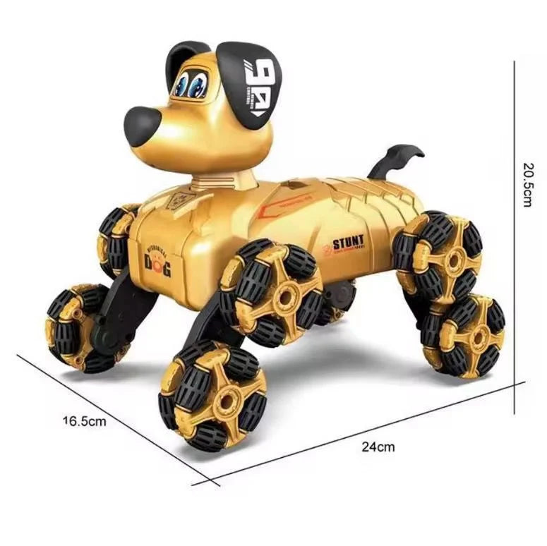 RC Stunt Robot Dog – 2.4GHz Remote Control