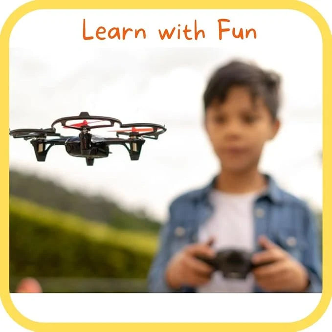 Remote Control Drone – Mini RC Flying Drone with Headless Mode & Dual LED Lights