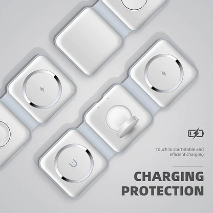 3-in-1 Wireless Charging Station – Fast Charger