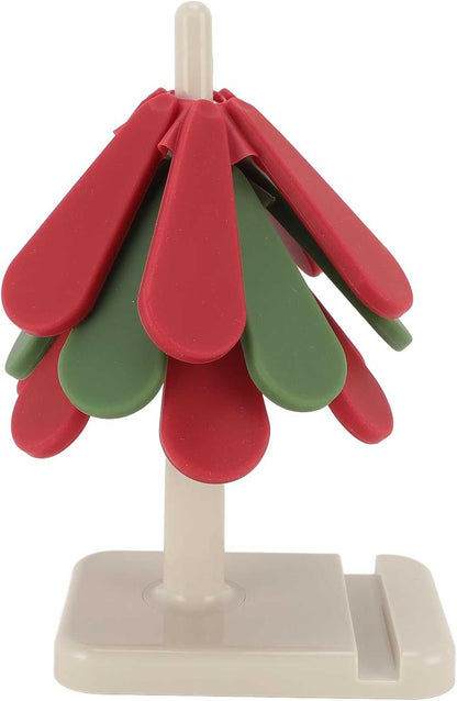 Hot Dishes Trivets – Silicone Tree Coasters