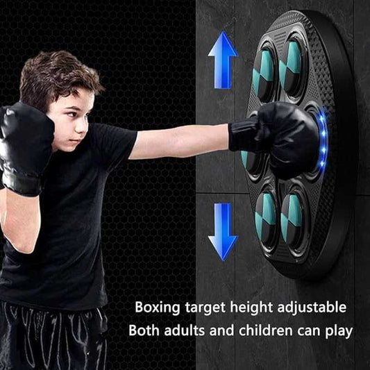 Musical Boxing Machine – Wall-Mounted Smart Punching & Boxing Workout Trainer
