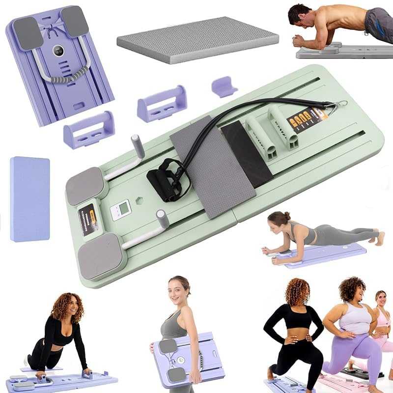 Pilates Reformer Machine – Full Body Home Workout Equipment