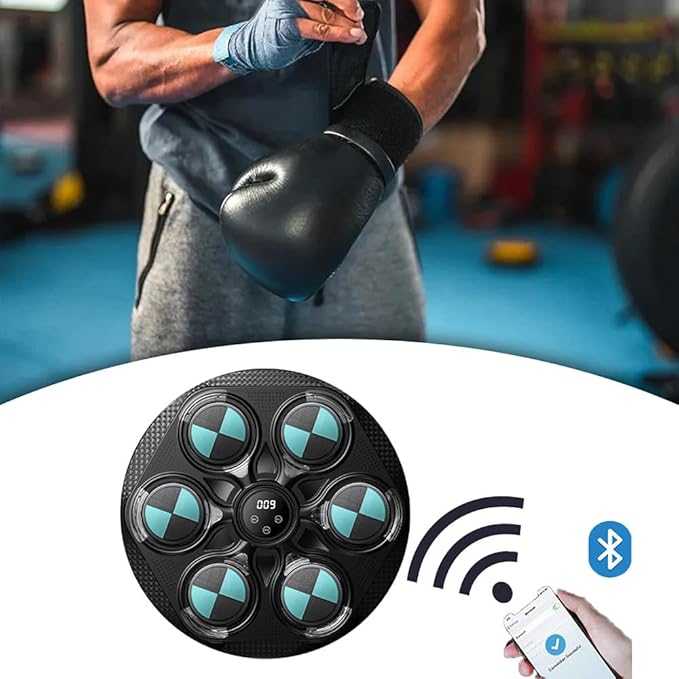 Musical Boxing Machine – Wall-Mounted Smart Punching & Boxing Workout Trainer