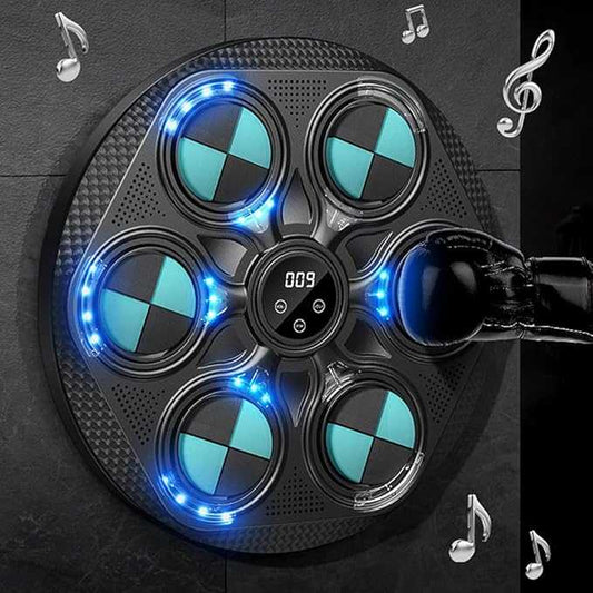 Musical Boxing Machine – Wall-Mounted Smart Punching & Boxing Workout Trainer