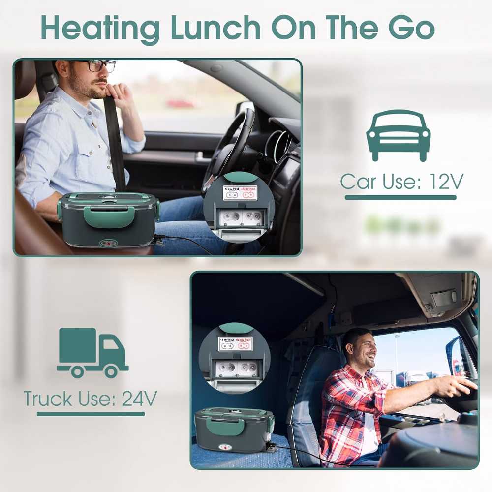 Electric Lunch Box 60W Food Heater
