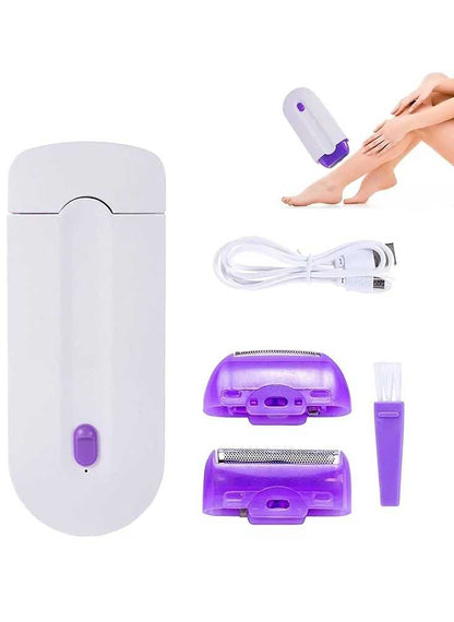 Electric Hair Remover for Women – Painless 2-in-1 Portable Epilator