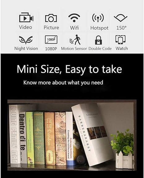 A9 Mini WiFi Security Camera – HD Wireless Camera