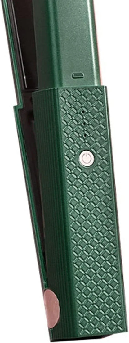Wireless Hair Straightener & Curler – Cordless Tourmaline Ceramic