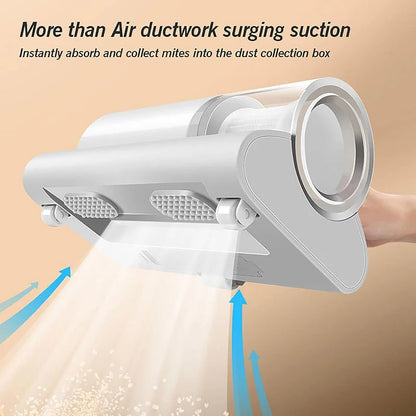 Wireless Dust & Mite Vacuum Cleaner – Cordless HEPA Mattress & Sofa Cleaner