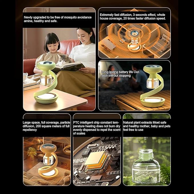 Electric Mosquito Repellent – Plug-In Mosquito Killer Vaporizer