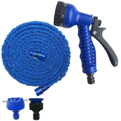 100ft Expandable Garden Hose with Spray Nozzle