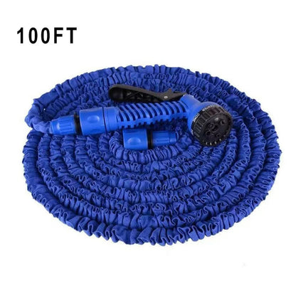 100ft Expandable Garden Hose with Spray Nozzle