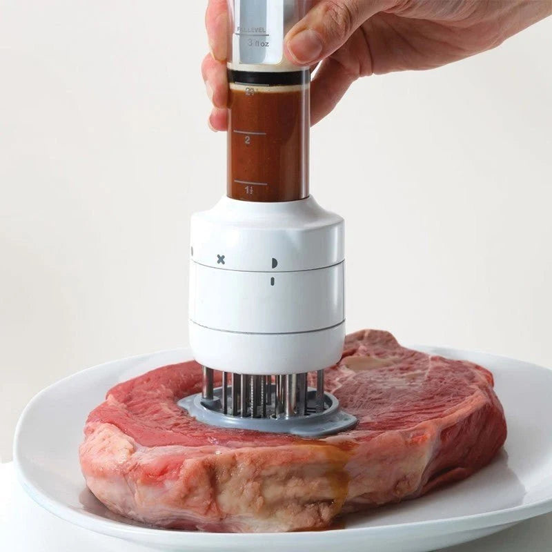 Meat Injector – Marinade Tenderizer