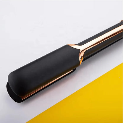 Ceramic Hair Straightener – Glam Iron Fast Heating Hair Styler with Adjustable Temperature