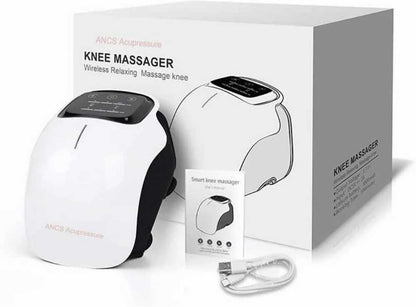 White Knee Massager – Electric Knee Therapy Device