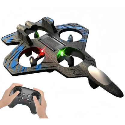 L0712 RC Fighter Jet Airplane – 2.4GHz Remote Control Stunt Plane with 360° Flip