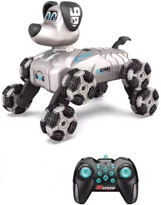 RC Stunt Robot Dog – 2.4GHz Remote Control