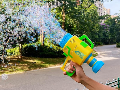Electric Bubble Machine – 48-Hole Rocket Bubble Maker