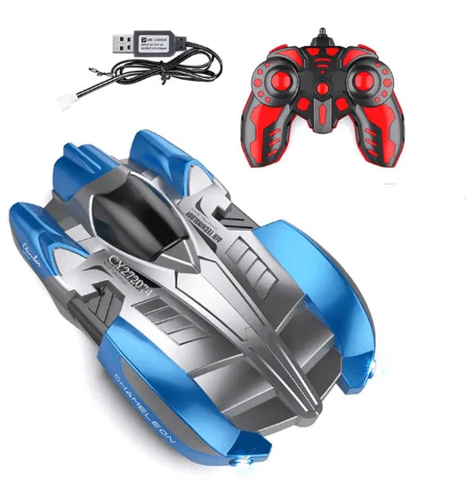 RC Wall Climbing Car with LED Lights