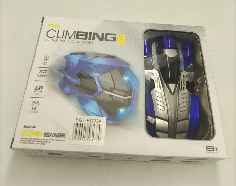 RC Wall Climbing Car with LED Lights