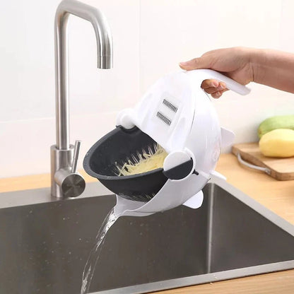 Wet Basket Vegetable Cutter & Strainer