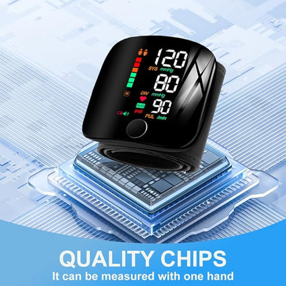 Wrist Blood Pressure Monitor – Digital Sphygmomanometer
