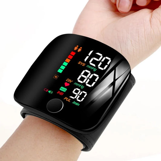 Wrist Blood Pressure Monitor – Digital Sphygmomanometer