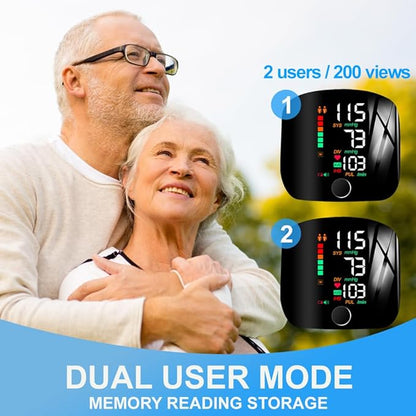 Wrist Blood Pressure Monitor – Digital Sphygmomanometer